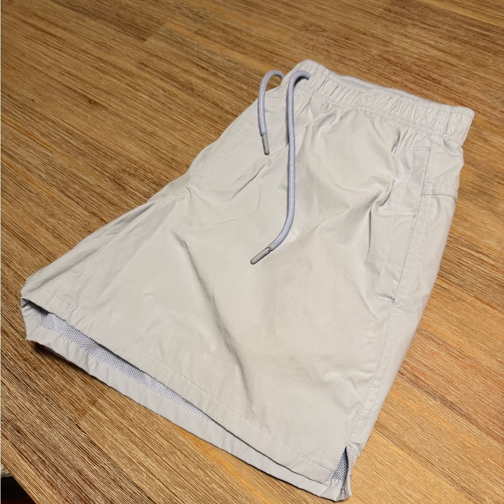 Light lavender/Gray swim trunks